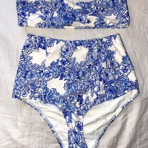 COPY - American Apparel High Waist Bandeau Swim